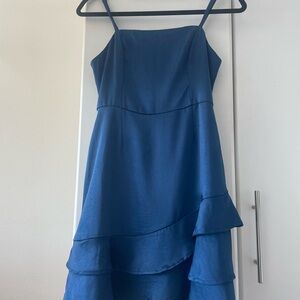 Lulu's Royal Blue Tiered Dress